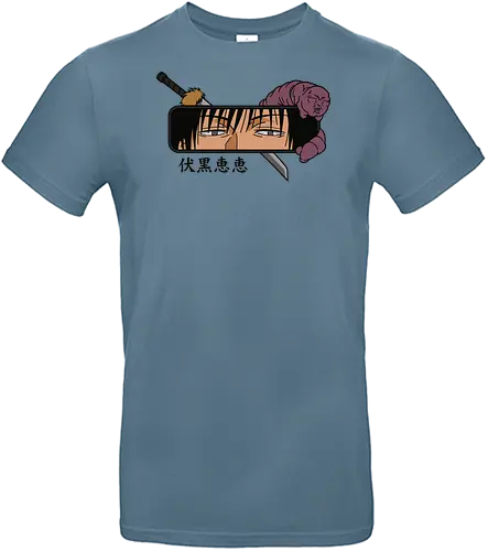 Toji Fushiguro with Cursed Spirit Dagon Jujutsu Art - Toji Fushiguro, Jujutsu, Sorcerer Killer, Dagon, cursed spirit, anime, manga, JJK, Toji, cursed tools, anime art, fan merchandise, Megumi Fushiguro, Fushiguro, Japanese animation, shonen, Gojo, villain, anime character - Standard T-Shirt