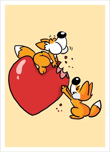 Herzfüchse
