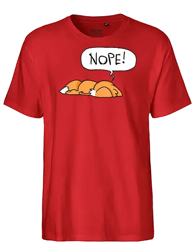 Nope-Fuchs - Nope, Fuchs - Fairtrade T-Shirt