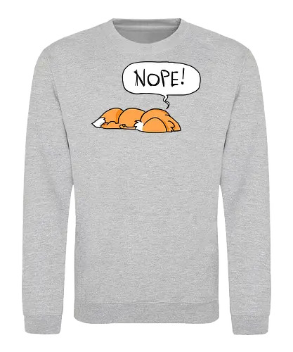 Nope-Fuchs - Nope, Fuchs - Sweatshirt