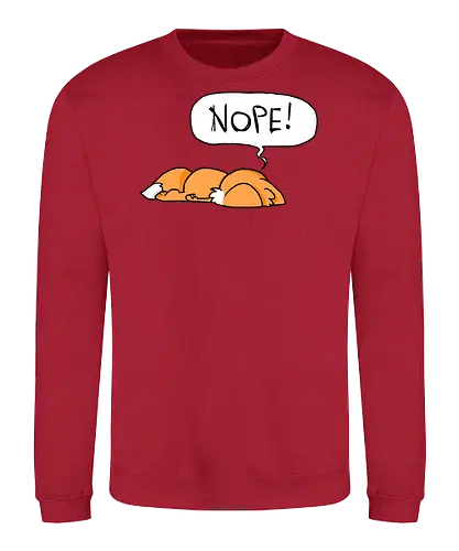 Nope-Fuchs - Nope, Fuchs - Sweatshirt