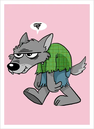 Grumpy Werwolf