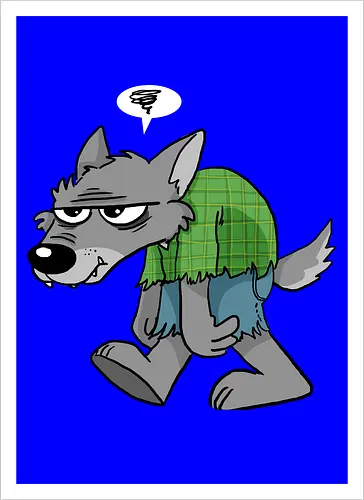 Grumpy Werwolf