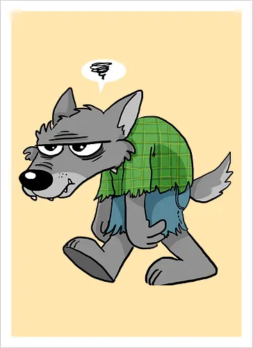 Grumpy Werwolf