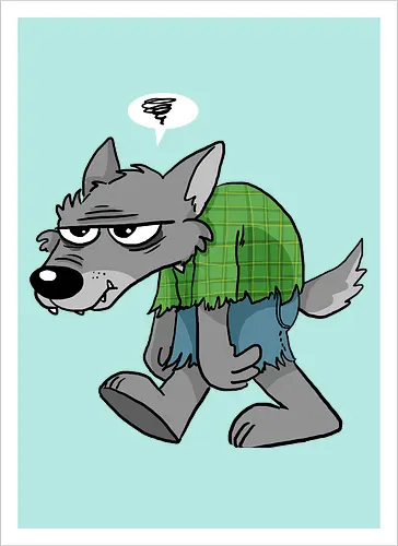 Grumpy Werwolf