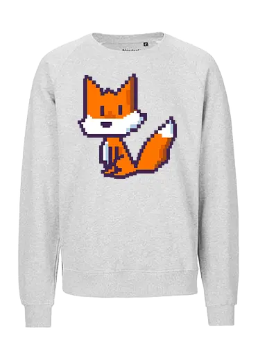 Pixelfuchs - Pixel, Fuchs - Fairtrade Sweatshirt
