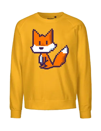Pixelfuchs - Pixel, Fuchs - Fairtrade Sweatshirt