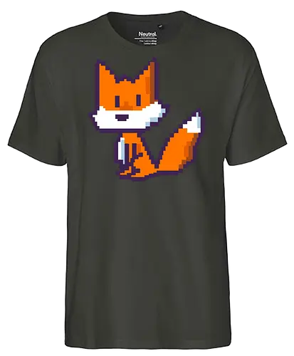 Pixelfuchs - Pixel, Fuchs - Fairtrade T-Shirt