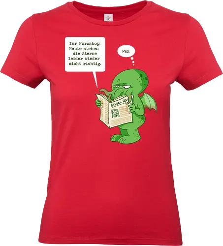 Cthulhu Horoskop - Cthulhu, Lovecraft - Standard T-Shirt (Women)