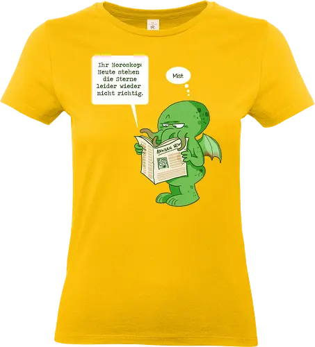 Cthulhu Horoskop - Cthulhu, Lovecraft - Standard T-Shirt (Women)