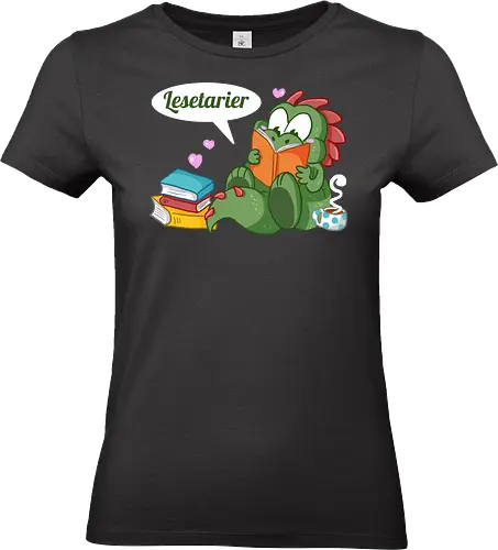 Lesetarier - Lesen, Dinosaurier, Buch, Bücher - Standard T-Shirt (Women)