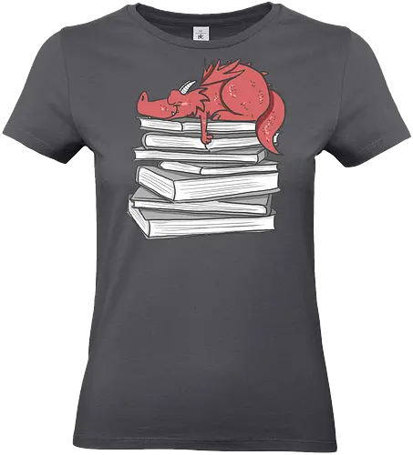 Buchdrache - Buch, Drache, lesen - Standard T-Shirt (Women)