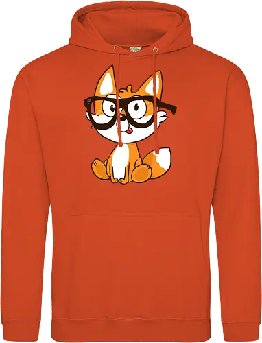 Nerd-Fuchs - Fuchs, Nerd - Standard Hoodie