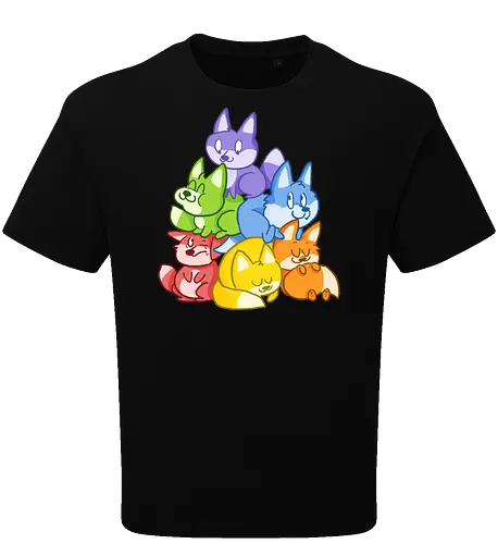 Regenbogen-Füchse