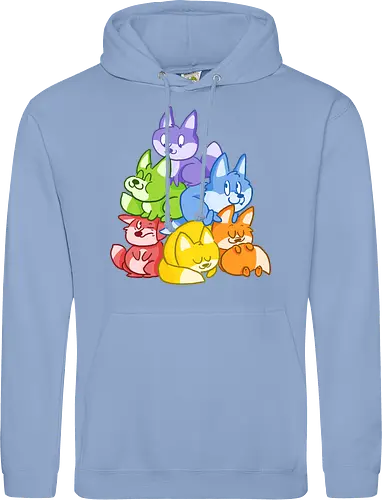 Regenbogen-Füchse