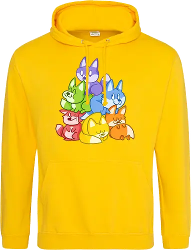 Regenbogen-Füchse