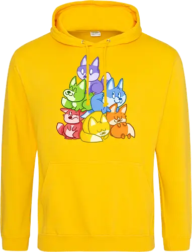 Regenbogen-Füchse