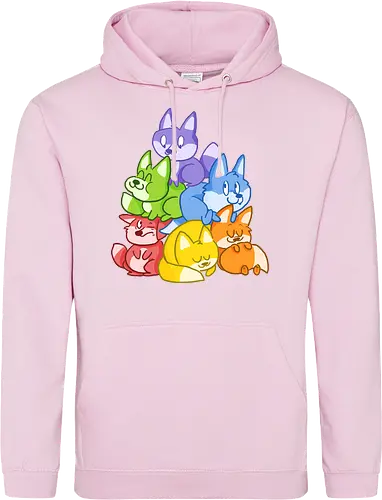 Regenbogen-Füchse