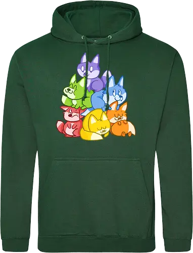 Regenbogen-Füchse