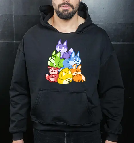 Regenbogen-Füchse