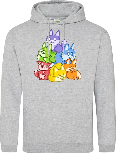 Regenbogen-Füchse