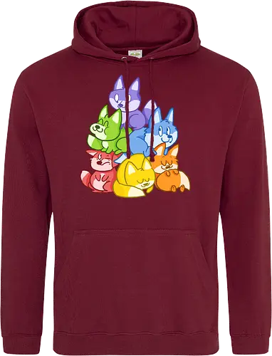 Regenbogen-Füchse