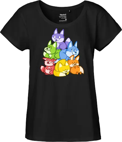 Regenbogen-Füchse