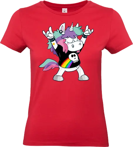 Rock-Einhorn - Rock, Einhorn, Metal - Standard T-Shirt (Women)