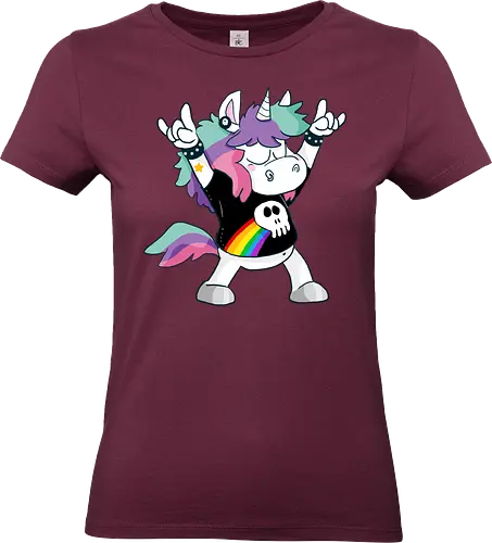 Rock-Einhorn - Rock, Einhorn, Metal - Standard T-Shirt (Women)