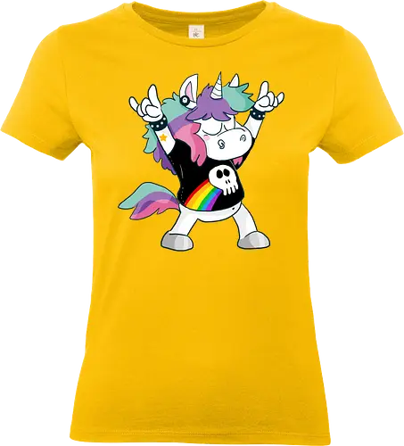Rock-Einhorn - Rock, Einhorn, Metal - Standard T-Shirt (Women)