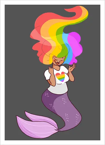 Pride Mermaid