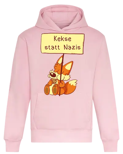 Kekse statt Nazis - Fuchs, Comic, wir sind mehr - Heavyweight Hoodie