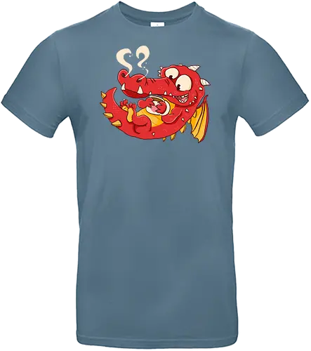 Kaffeedrache - Drache, Kaffee - Standard T-Shirt