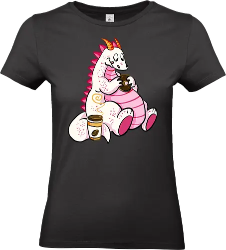 Donut Dragon - Donut, Dragon, Drache - Standard T-Shirt (Women)