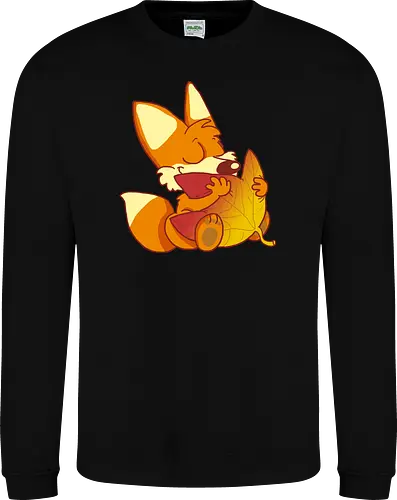 Herbstfuchs - Herbst, Fuchs, Herbstablatt, Autumn - Sweatshirt