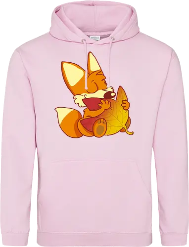 Herbstfuchs - Herbst, Fuchs, Herbstablatt, Autumn - Standard Hoodie