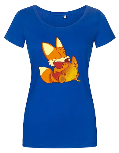 Herbstfuchs - Herbst, Fuchs, Herbstablatt, Autumn - Women T-Shirt