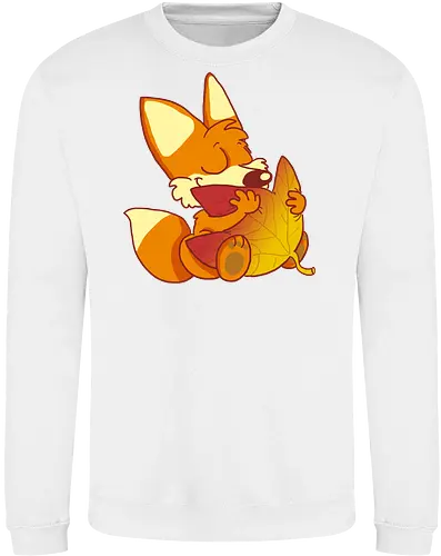 Herbstfuchs - Herbst, Fuchs, Herbstablatt, Autumn - Sweatshirt