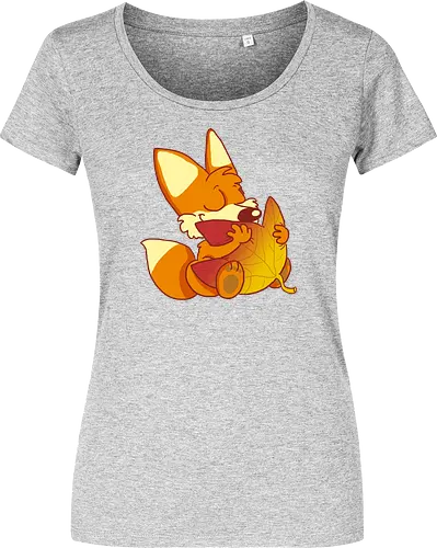 Herbstfuchs - Herbst, Fuchs, Herbstablatt, Autumn - Women T-Shirt