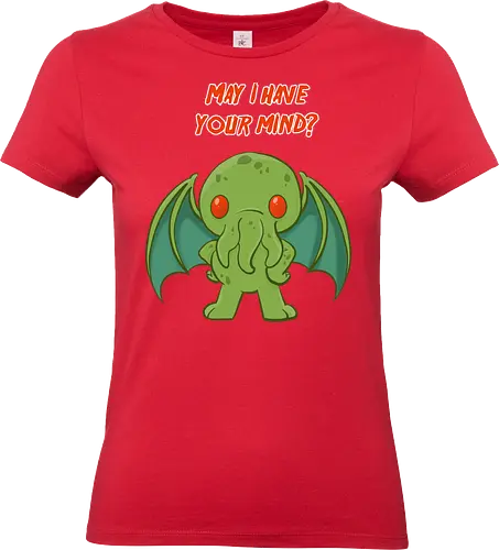 May I have your mind? - Cthulhu, Lovecraft, Comic - Standard T-Shirt (Women)