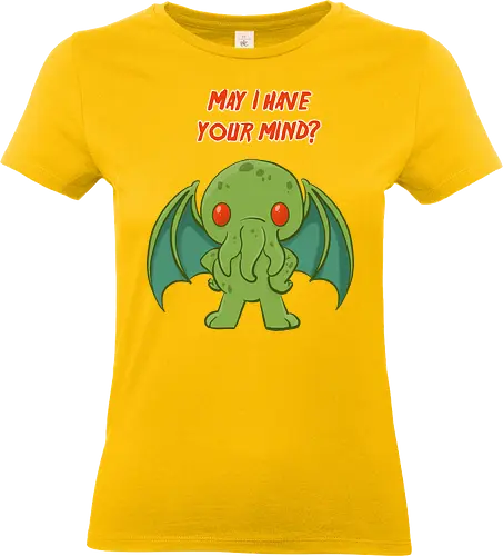 May I have your mind? - Cthulhu, Lovecraft, Comic - Standard T-Shirt (Women)