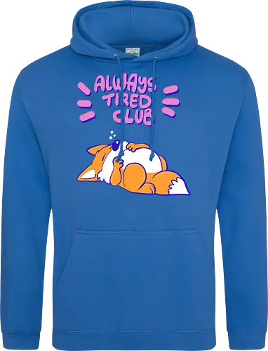 Always Tired Club - Fuchs, Mental Health - Standard Hoodie