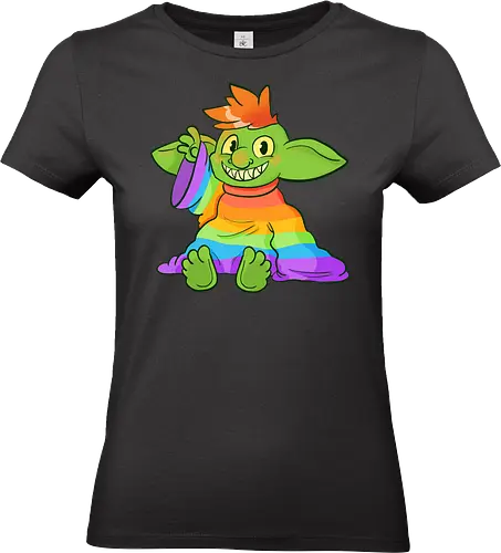 Rainbow-Goblin - Queer, Rainbow, Goblin, LGBTQIA - Standard T-Shirt (Women)