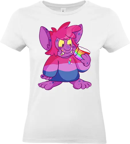 Bi Goblin - Bi, queer, Goblin, LGBTQIA - Standard T-Shirt (Women)