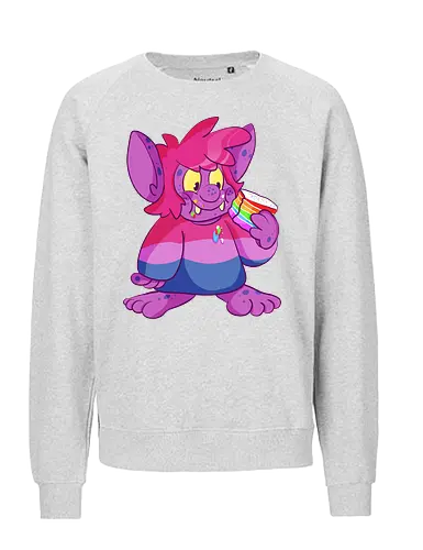 Bi Goblin - Bi, queer, Goblin, LGBTQIA - Fairtrade Sweatshirt