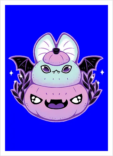 Halloween Pastel Goth Bat