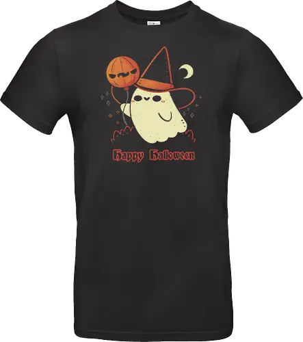 Happy Halloween Spooky Cute Ghost