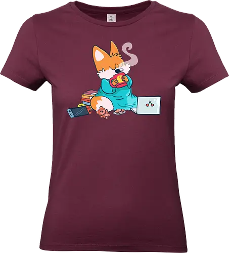 Cozy Fox - Cozy, Gaming, Fuchs - Standard T-Shirt (Women)