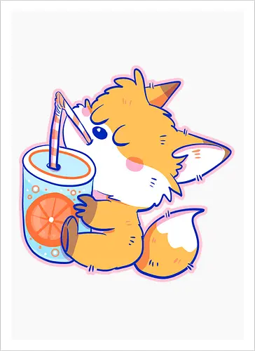 Stay Hydrated Fox