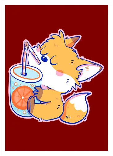 Stay Hydrated Fox